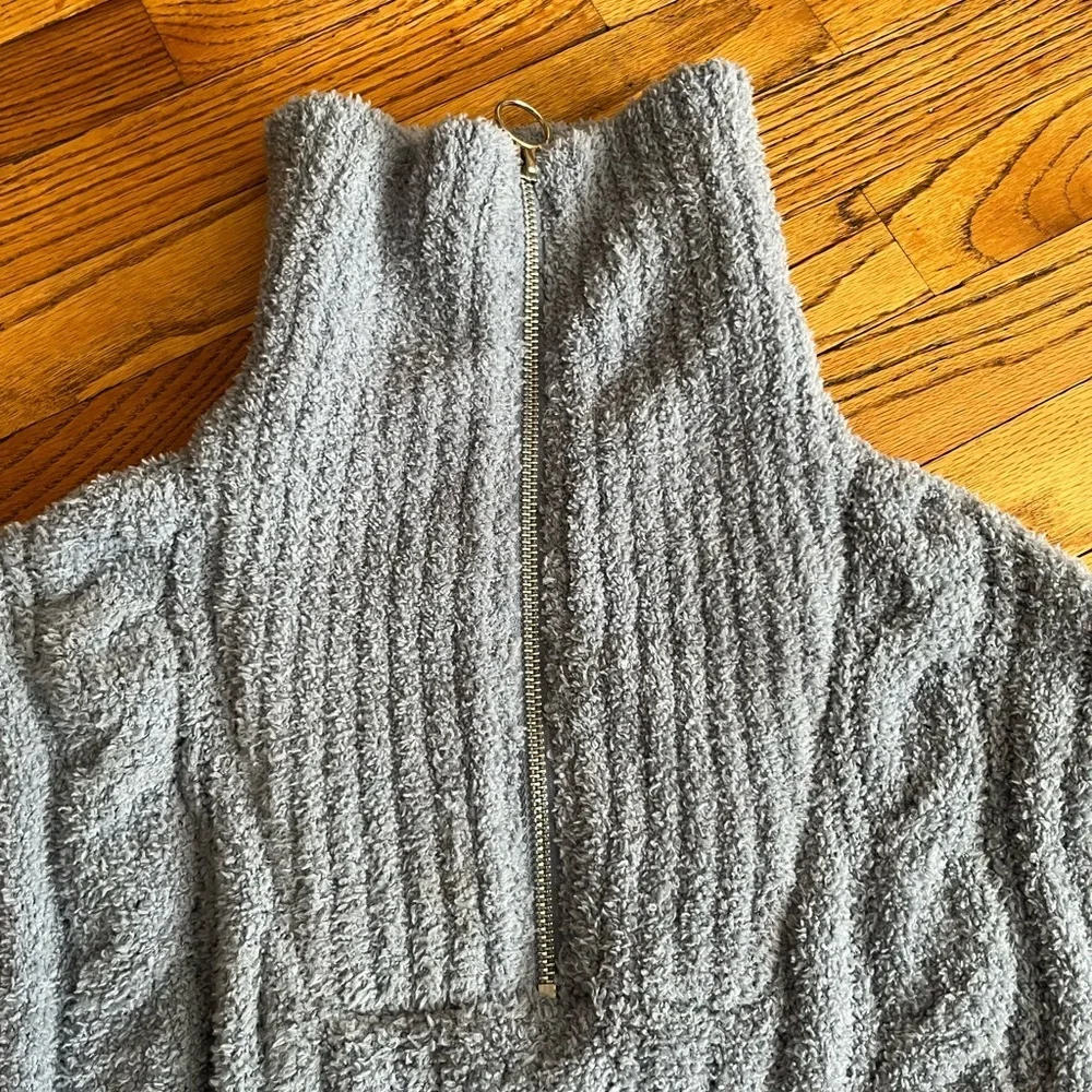 Jessica Simpson Light Blue Cable Knit Turtleneck Sweater